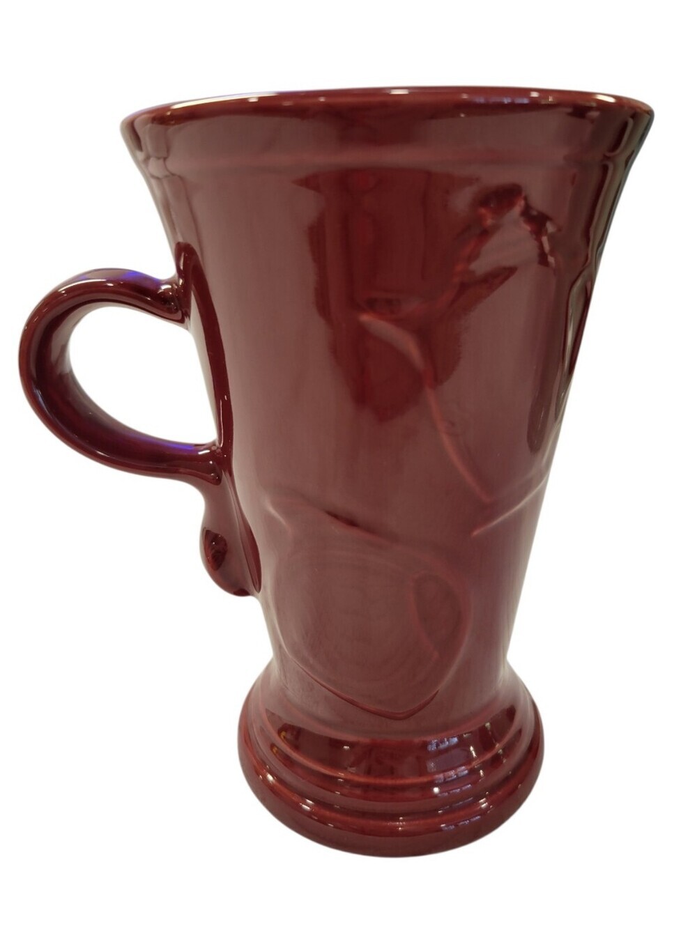 Fiesta® Cinnabar Pedestal Mug – Retired 18 oz Tall Coffee Mug | Fiestaware USA